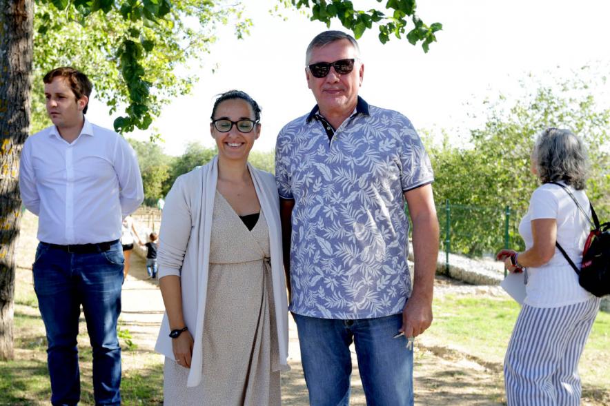  Concejal Cristina Martinez. Entrega de Llaves Huertos Urbanos Parque de Andalucía -2019