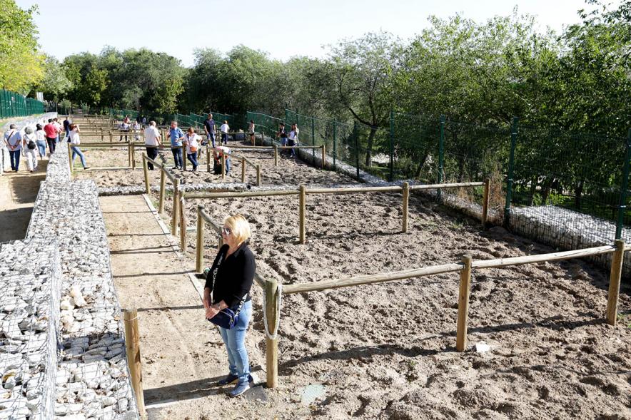 Vista del terreno. Entrega de Llaves Huertos Urbanos Parque de Andalucía - 2019