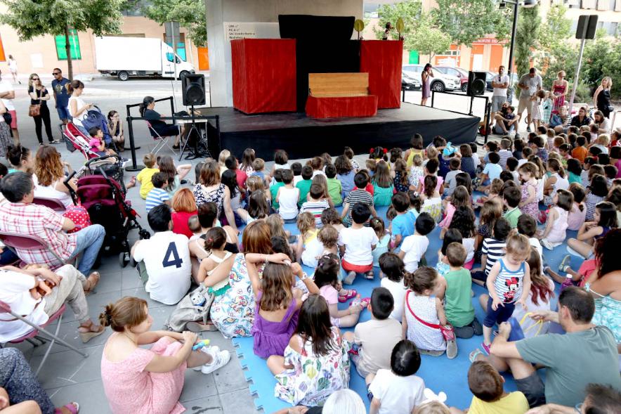 Niños asistentes al evento. 