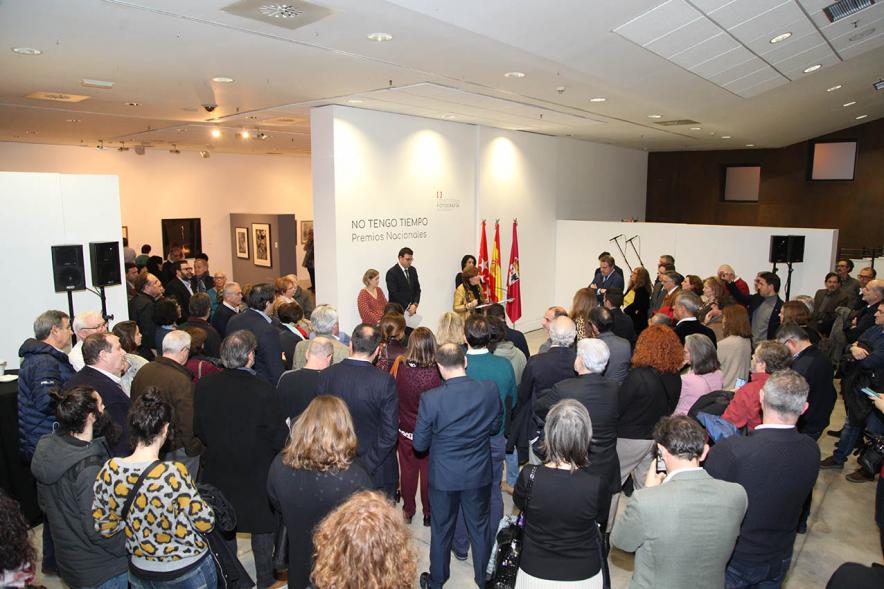 Vista general de los asistentes al evento. 2020