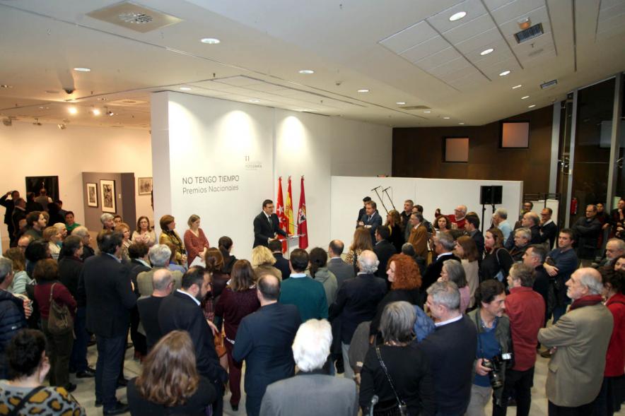 Vista general de los asistentes al evento. 2020