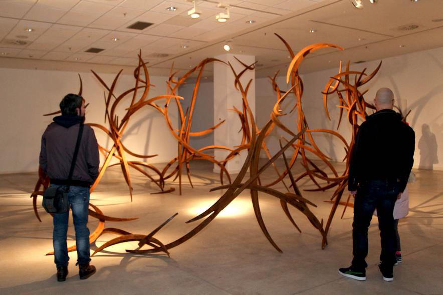 Asistentes en la Inauguración Exposición - Fúrico Materia y Antimateria - 2020