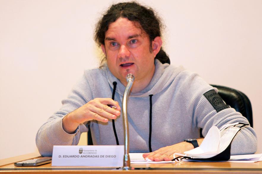 Concejal por Podemos Eduardo Andradas