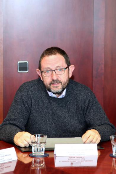 Representante de una de las empresas firmantes