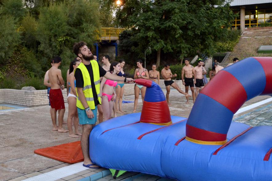 Jóvenes durante el evento