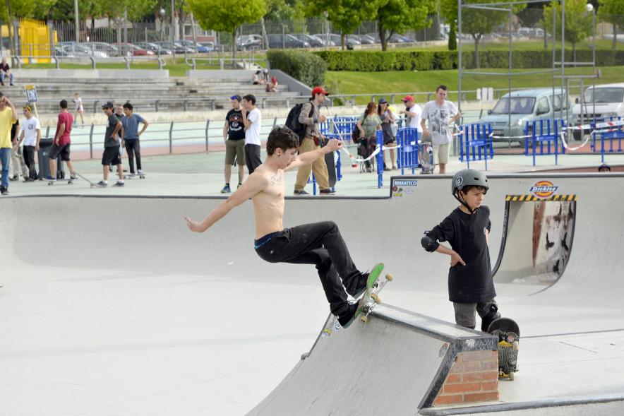 Imagina tu Noche de Skate -  Participantes en la noche de Skate.