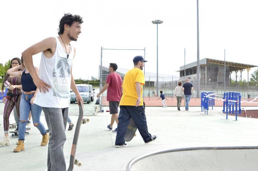 Imagina tu Noche de Skate -  Participantes en la noche de Skate.