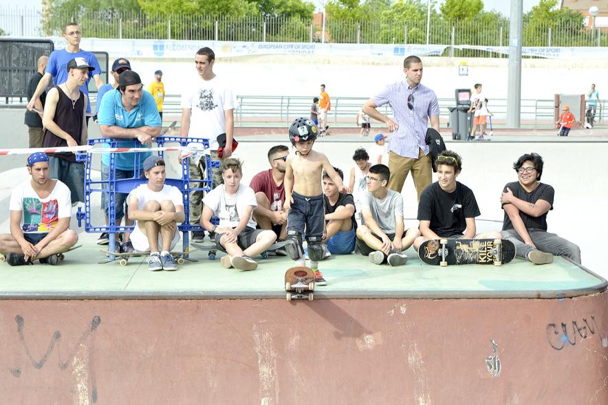Imagina tu Noche de Skate -  Participantes en la noche de Skate.
