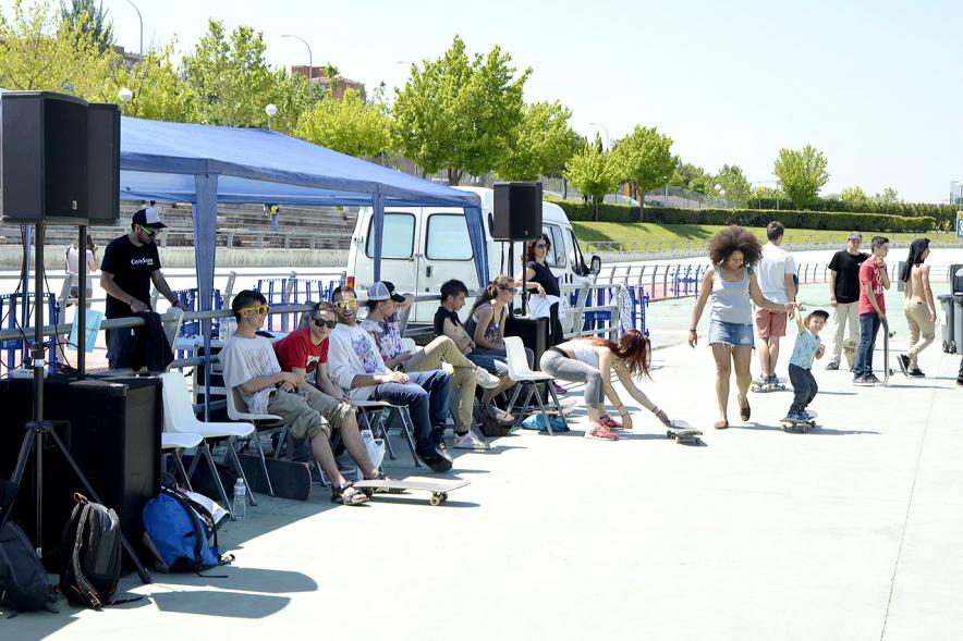 Imagina tu Noche de Skate - Participantes en la noche de Skate.