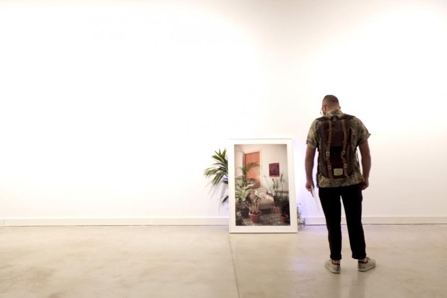 Inauguración Exposiciones de Carlos Vallejo y Nacho Martín -  Una obra de la exposición.