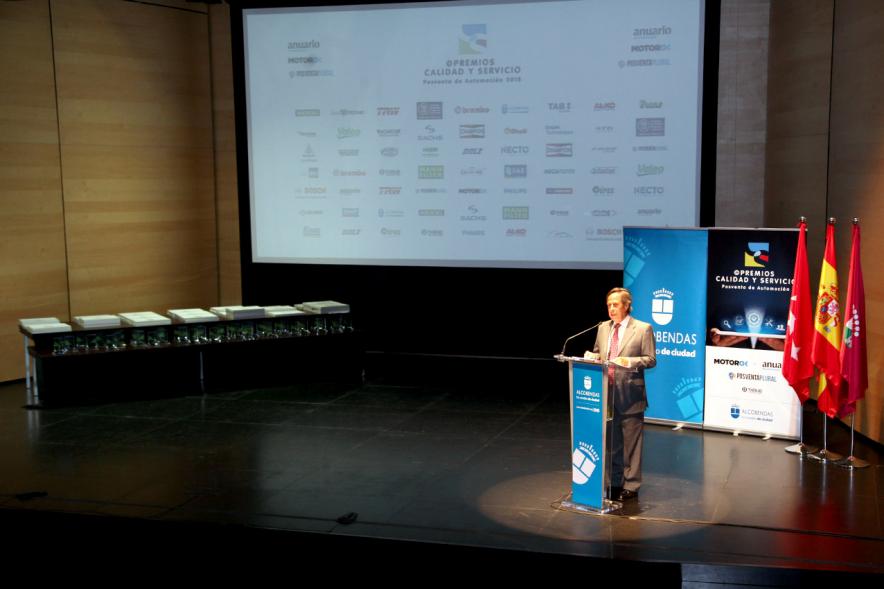Inauguración Premios Calidad y Servicio de la Postventa de Automoción - Discurso del alcalde.