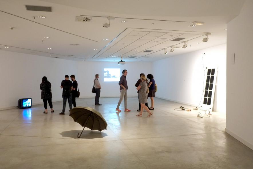 Inauguración Exposiciones de Carlos Vallejo y Nacho Martín -  Los visitantes.