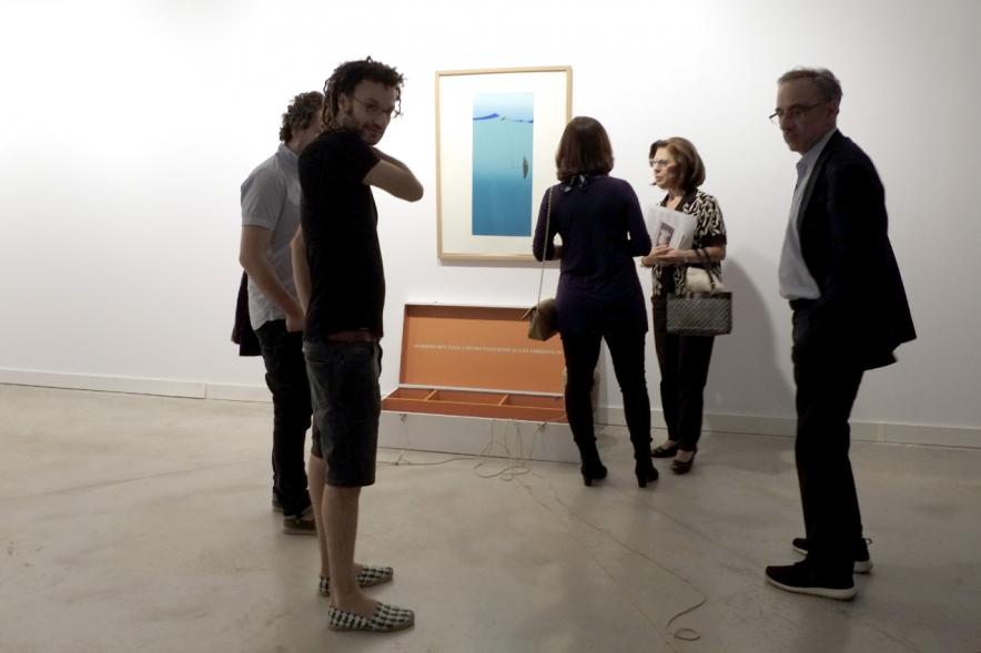 Inauguración Exposiciones de Carlos Vallejo y Nacho Martín -Los visitantes.