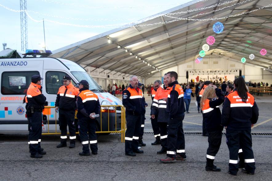Protección Civil durante el evento