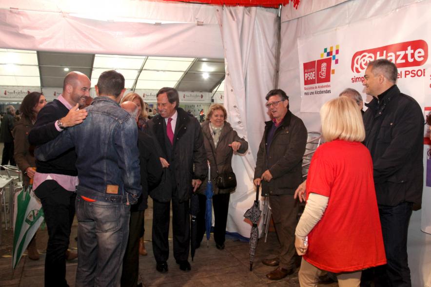 Delegación municipal en caseta de PSOE