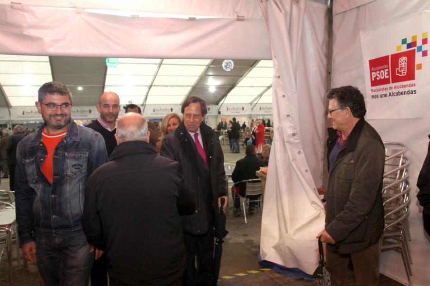 Delegación municipal en caseta de PSOE