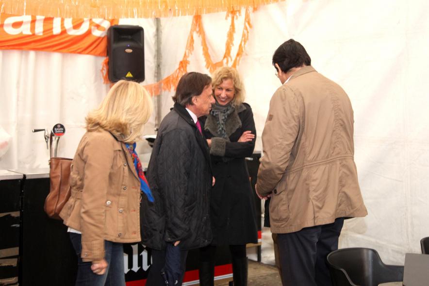 Delegación en caseta de Ciudadanos
