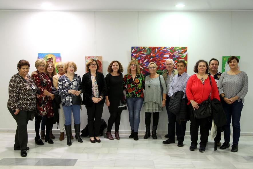Concejalas Rosario Tamayo, Ana Soto y participantes - 2019