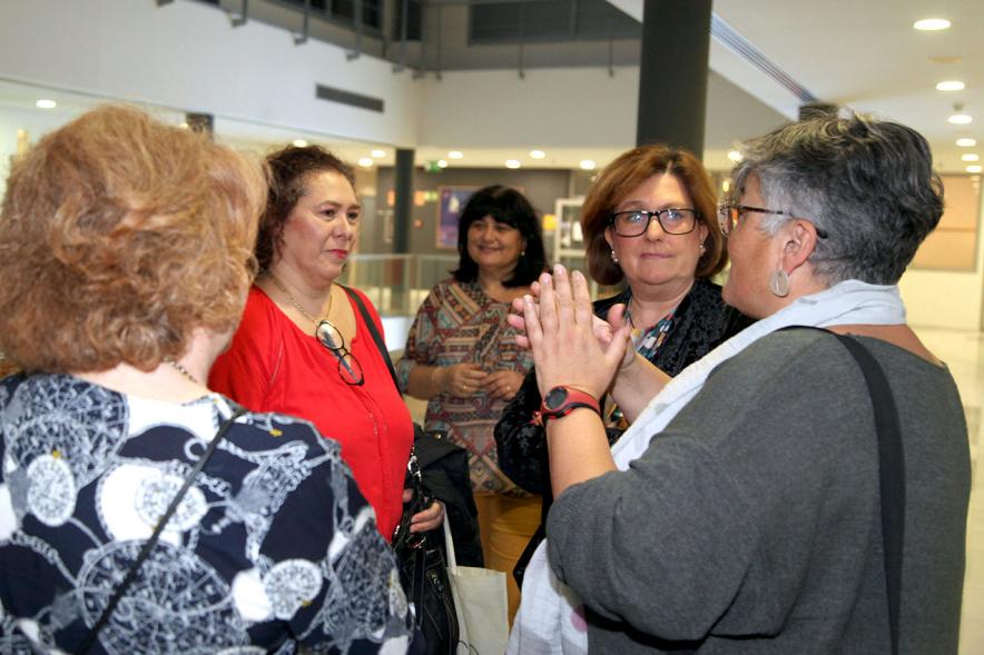 Visitantes y autoridades en el evento. -2019