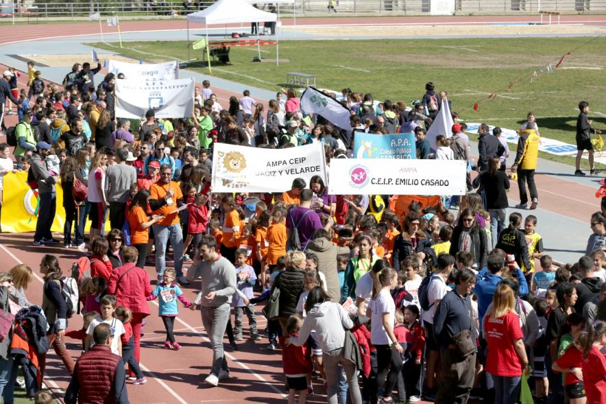 Torneo de Atletismo Intercentros de Alcobendas - Los colegios reunidos.