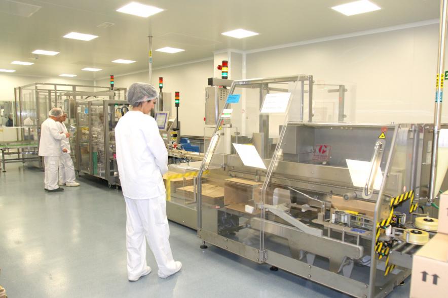 Visita a Empresas del Grupo Italfármaco - Imagen de las instalaciones de la empresa.
