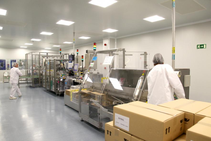 Visita a Empresas del Grupo Italfármaco - Imagen de las instalaciones de la empresa.