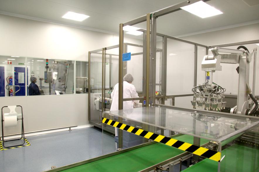 Visita a Empresas del Grupo Italfármaco - Imagen de las instalaciones de la empresa.