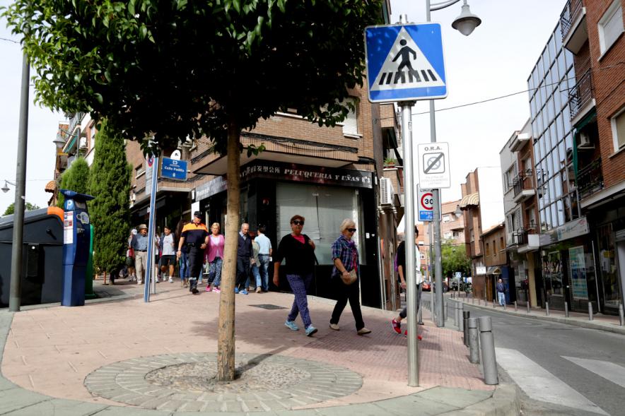 Semana Europea de la Movilidad - Itinerarios Saludables -  Imagen del público asistente.
