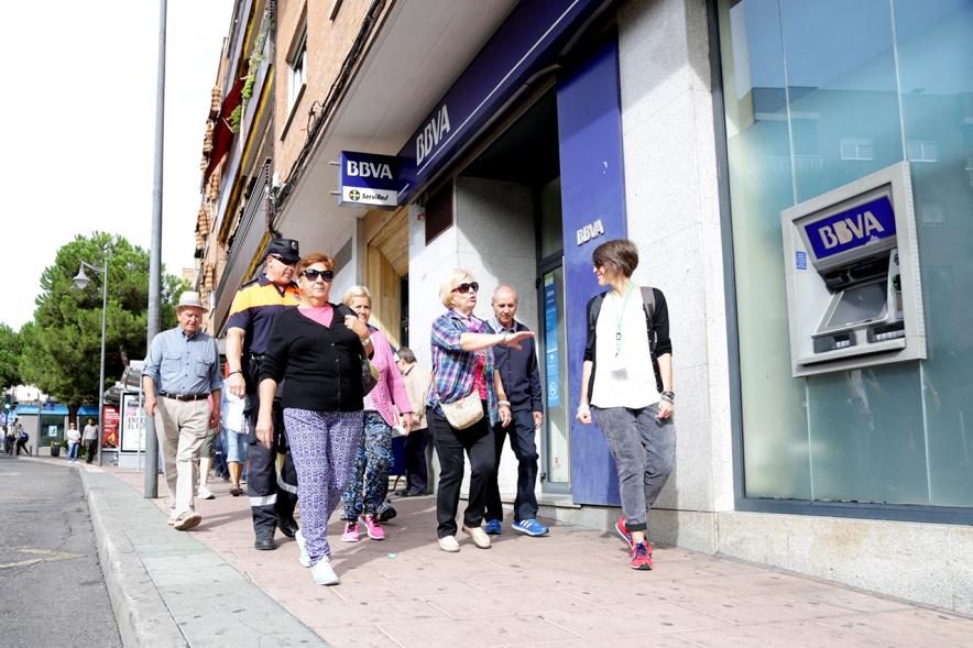 Semana Europea de la Movilidad - Itinerarios Saludables -  Imagen del público asistente.