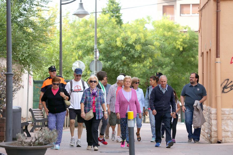 Semana Europea de la Movilidad - Itinerarios Saludables -  Imagen del público asistente.
