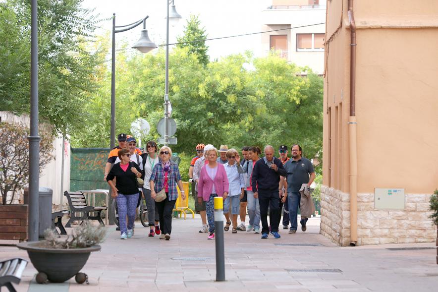 Semana Europea de la Movilidad - Itinerarios Saludables -  Imagen del público asistente.