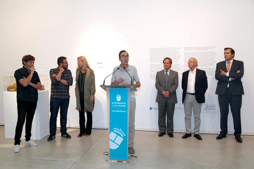 Ponente en la  Exposición Orden Natural de Javier Arce.