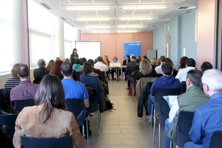 Jornada Planes y Medidas de Igualdad en las Empresas - Imagen panorámica de los asistenetes al acto.