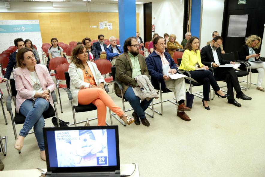 Jornada "Un Cero al Acoso Tecnológico" en el MUNCYT - Imagen público asistente.