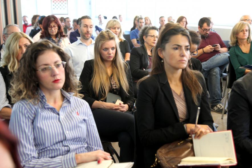Jornada Planes y Medidas de Igualdad en las Empresas - Imagen de personas asistentes al acto.