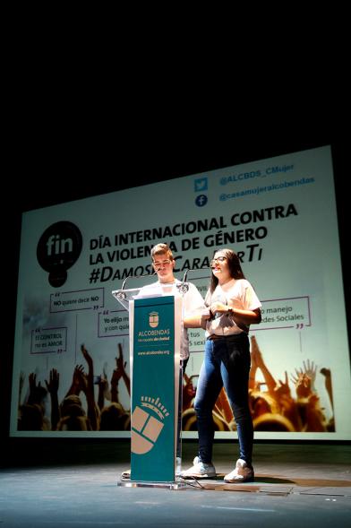 VIIª Jornada Alcobendas por un Futuro Sin Violencia - Discurso de dos jóvenes.