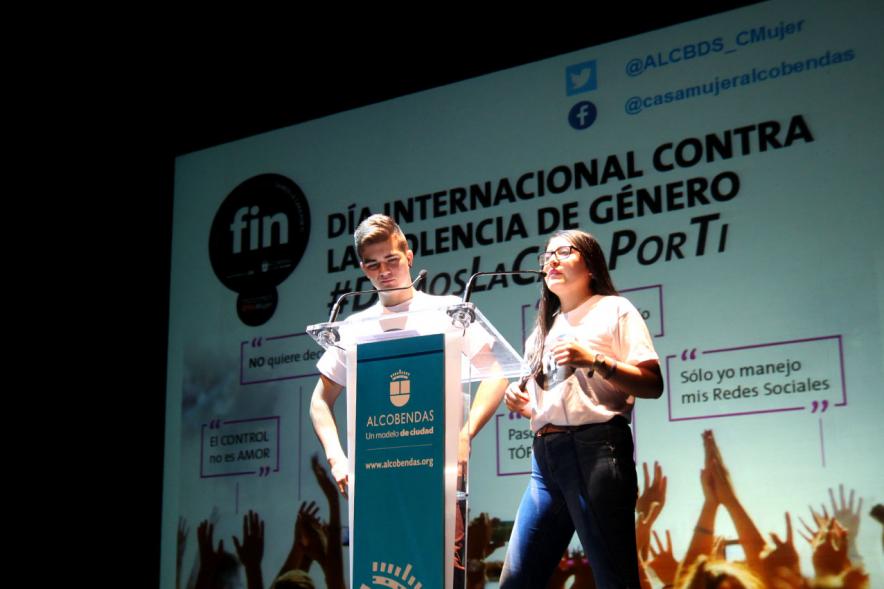 VIIª Jornada Alcobendas por un Futuro Sin Violencia - Discurso de dos jóvenes.