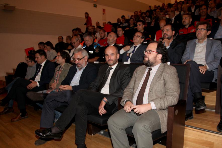 Jornada IIIer Encuentro de Prevención de Riesgos y Emergencias - Imagen del público asistente al acto.