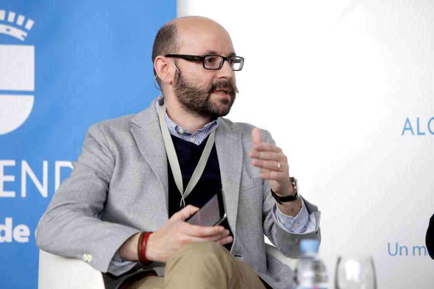 Inauguración "Jornada Generando Valor a través de la Innovación" -  Imagen de un ponente.