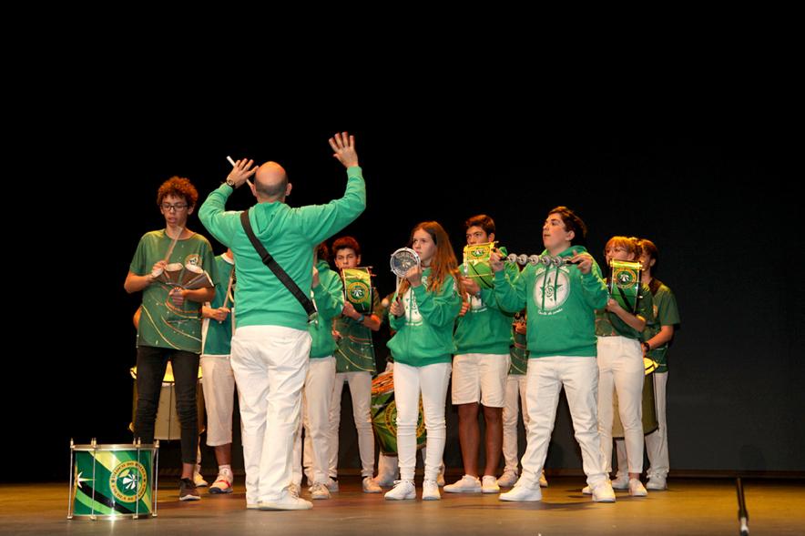 Jornada con los Institutos de Educación Secundaria Contra la Violencia de Género - Imagen de un grupo musical estudiantil.
