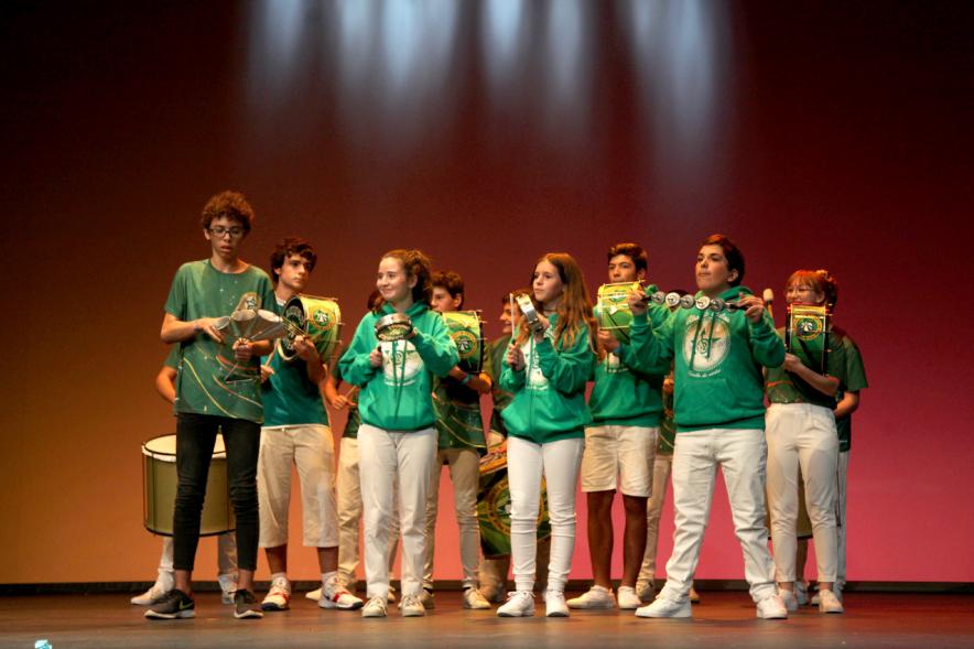 Jornada con los Institutos de Educación Secundaria Contra la Violencia de Género -  Imagen de un grupo musical estudiantil.