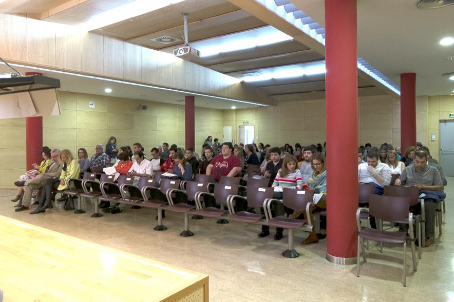 Jordanas de Empleo 2018 - Imagen general de la sala de conferencias.