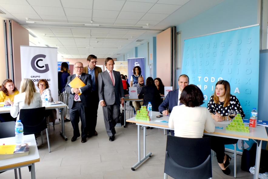 Jordanas de Empleo 2018 - Visita del alcalde a las jornadas.
