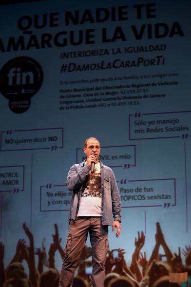 VI Jornadas Alcobendas por un Futuro sin Violencia - El presentador.