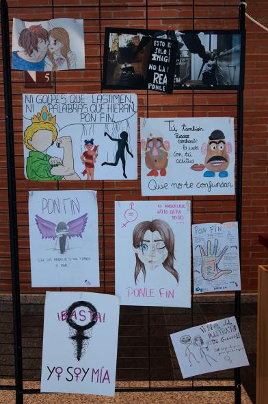 VI Jornadas Alcobendas por un Futuro sin Violencia - Dibujos por las jornadas.
