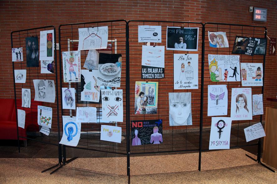 VI Jornadas Alcobendas por un Futuro sin Violencia -  Exposición de dibujos.