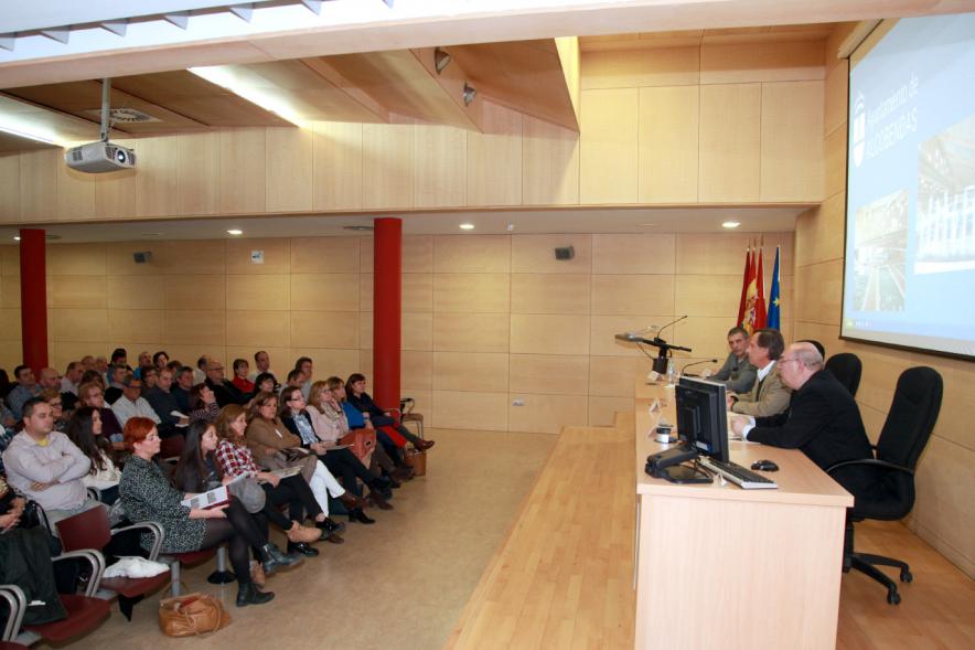 Inauguración de las Jornadas sobre Alcoholismo -  Mesa de ponentes.