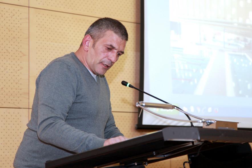 Inauguración de las Jornadas sobre Alcoholismo - Discurso del secretario de la asociación.