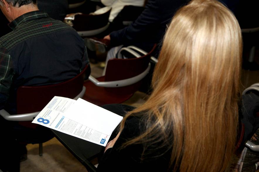 Participante en la 8as Jornadas de Empleo y Emprendimiento - 2019
