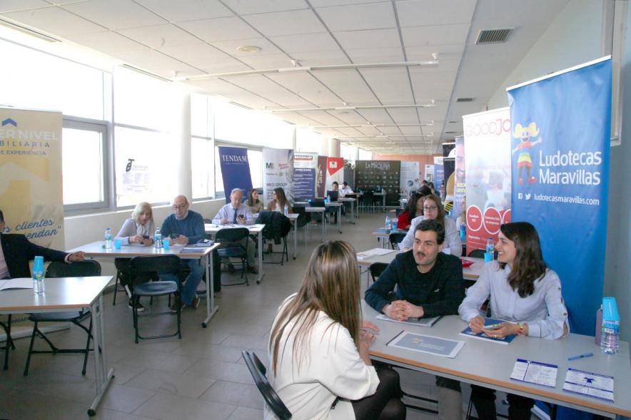 Vista general de entrevistadores y candidatos. 2019
